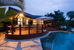 "Sails" is the epitome of luxury, light and space. Set on a waterfront estate of 5,371m2 in the secure Hope Island Resort, this mega-mansion provides flawless standards of luxury. The home boasts vast living spaces, and offers the ultimate in comfort and splendour, with every detail meticulously taken care of.

The four-level residence is the ultimate in visual appeal, displaying architectural brilliance at it's best. Soaring ceilings and incredible water views take your breath away at every turn. Yet with all of it's stunning and lavish features, this is a residence that provides practical living and splendid seclusion. 

-	5,371m2 grounds with 176 metres of water frontage
-	2709m2 approx living space
-	Deep water mooring
-	Six separate living areas
-	Magnificent dedicated dining room
-	Superb commercial-grade kitchen
-	Two grand master suites
-	Five double bedrooms, all ensuited
-	Fully-self-contained penthouse on top level
-	Ten seat fully-equipped tiered theatre
-	Office suite with boardroom
-	Swarovski crystal chandeliers throughout
-	Outdoor entertaining areas including sweeping terraces and custom-built Bali hut

No FIRB approval is required for overseas buyers.

Only an inspection can truly reveal what this palatial home has to offer. View the online video to get a glimpse into this wondrous abode (click on online or virtual tour to view).
