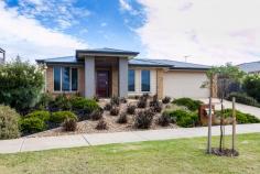 25 Onshore Drive, Torquay VIC
Room to Move

This beautifully presented residence is feature packed and a tasteful reflection of contemporary style. Spacious interiors offering zoned living, elegant decor and quality fittings throughout create an enviable living environment and a home to be proud of. It comprises four sizable bedrooms, main with walk in robe and ensuite bathroom, practical study, great sized lounge room and open plan family living area that incorporates a kitchen fitted with stainless steel appliances, ample storage and bench space plus meals area. Add to this a central main bathroom, separate laundry, zoned heating, internal access to remote controlled double garage with follow through roller door perfect for a trailer or boat. The outdoor areas are truly special with a generous undercover decked entertaining area and lush garden surrounds providing a perfect space for relaxing or entertaining. Positioned within easy access to schools, parks, reserves and the beach put this home at the top of your inspection list.