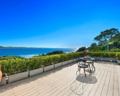 ‘Villa Gabrielle’ graces an address reserved for a privileged few with three architect designed levels embracing sweeping ocean views to Mount Warning. This property has a series of customised living and entertaining spaces and is footsteps to the beach.
Glass doors open to reveal the best views in Byron Bay
Double height foyer has an aquarium and Italian marble floor
Split level dining area and Miele equipped designer kitchen
Lounge features blackbutt floors with a red mahogany border
Tropical gardens reveal a stone water cascade and log gazebo
Black tiled 12m swimming pool with a Japanese stone wall
Double bedrooms pair with deluxe, bespoke feature bathrooms
Master enjoys a level of luxury and a sea view bath ensuite
Vast 734sqm block with lane access and stairs to beach
Near conservation area and minutes to the heart of Byron Bay
