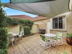  3/35 Webb Street, East Gosford NSW This quality townhouse is positioned on the "Caroline Bay" side of East Gosford opposite the Japanese Gardens/Art Centre and is just a short level walk to shops, cafes, schools and public transport. Immaculately presented and big on size, the home offers 2 spacious living areas downstairs along with a family sized kitchen featuring Caesar-stone and top of the range appliances. Upstairs there are 3 good sized bedrooms with built-in robes whilst the master bedroom has a walk in robe, ensuite and air conditioning. There is a very private north facing courtyard and cottage gardens, ample storage and internal access to the double garage. Situated in a well presented small complex of only 4 townhouses, this property is a must see. 