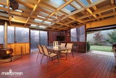  248 Cambridge Road, Kilsyth VIC The designer garden paves the way to this magnificent family home set on a corner block providing rear access and the ultimate in parking space for the boat/caravan. Upon entry be welcomed by hardwood timber floors and zoned living areas being formal lounge central kitchen combined family with sliding doors providing a seamless flow to the ultimate all year round outdoor entertaining area warmed via coonara wood fire. Three bedrooms plus a study accommodate the family, the master complete with ensuite and comforts are catered for via ducted heating and evaporative cooling. This complete property affords easy access to all amenities and quality schools with additional features including DBLUG remote garaging with ample storage, water tanks to support the manicured gardens, security system and so much much more. Contact your local real estate experts today to arrange your inspection.   