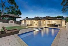  SOPHISTICATED EXECUTIVE FAMILY ENTERTAINER 7 Menzie Grove, EAGLEMONT Land Size  849 m 2  approx. Floorplan  View Floorplan A state-of-the-art indoor/outdoor family lifestyle is at its luxurious best in the brilliantly designed environs of this contemporary Victorian-style residence. A superbly zoned, single-storey sanctuary of sophistication finished to the highest standards of quality; stunning street presence introduces this beautiful family domain merging refined, flexible living and alfresco entertainment excellence. Enviably located near private schools, village shopping, parks and transport; featuring four large bedrooms (BIRs, main ensuite and WIR), executive study, north-facing lounge/dining area, versatile rumpus/cinema room with desks, family living area opening to secluded garden with BBQ terrace and heated pool/spa, premium gourmet kitchen, two bathrooms, powder room, laundry drying cabinet, CBUS, heating and cooling, gas fireplaces, vacuum, alarm, keyless entry, wool carpets, Brushbox floors, plantation shutters, electric blinds, ample storage, raintank and auto gate/DLUG. Miles Real Estate.   Inspection Times 3:00pm - 3:30pm  Saturday, 3 May 2014