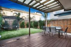 186B Booran Road, Glen Huntly VIC Quality, class & inspiration come together! This stunning 4 bedroom + study 3.5 bath contemporary residence. Superbly stylish with its high ceilings including feature cathedral ceilings, stone benchtops, polished boards & porcelain tiles, this low maintenance design enjoys 3 spacious living zones, a luxury Miele kitchen (2 sink areas) downstairs guest bedroom (BIR & ensuite), huge main bedroom (large WIR & sublime ensuite) & a covered deck in a tropical easy care garden. Eager to impress, it features ducted heating/air conditioning, ducted vac, alarm, video intercom, excellent storage & auto garage. Surrounded by shops, cafes, bus & parks. 