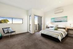  4/ 3 Sturt ESSENDON Bed 	 3  |   	 Bath 	 3  |   	 Car 	 2  Inspection Times 	 Auction Times 12:00pm - 12:30pm  Saturday, 17 May 2014 11:00am Saturday, 14 Jun 2014 Alluring Lifestyle In Desirable Locale  Revel in the exemplary living style presented by this modern three bedroom residence on 252 sq meters (approx.), situated in a small cul-de-sac adjoining Cliff Allison Reserve, mere moments from trams and the many temptations of North Essendon Village. Zoned for Strathmore College, it showcases a vast living/dining/impressive kitchen and generous entertainers' deck, dominating the top floor of three storeys. The kitchen presents expansive stone surfaces, stainless steel Smeg appliances, including an electric oven and dishwasher, plus a four-plate glass ceramic cooktop, range hood, pantry and cabinets. There are also smaller balconies with views, contributing to the delivery of a highly sought-after, fashionable and easy lifestyle. Enhanced by a video intercom and complete with split system heating/cooling, supplemented by panel heaters on the ground floor, the home boasts three enormous bedrooms (each with a chic ensuite). The master bedroom encompasses a covered balcony, a very spacious walk-in robe and a large, stylish ensuite, complete with a relaxing deep bath, separate shower, toilet and vanity, with two tasteful semi-recessed basins. There is also a convenient powder room, adjoining the living zone, plus a laundry and an electronic tandem garage with direct entry. Serenely situated, yet so convenient to Essendon's best features and the CBD, contentment is calling.   