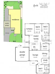8 Nestle Retreat, Berwick VIC Fabulous Family Home In The Perfect Position Set in a family-friendly locale backing onto parkland, and within close proximity of public transport and a range of excellent schools, this family-sized single level home is both modern and convenient. The layout welcomes with a number of light-filled living spaces including 4 bedrooms plus a study, a rumpus (potential home theatre room), and a contemporary kitchen which services a large lounge and an adjoining formal dining area. Occupying 559sqm (approx), the home also boasts a private courtyard complete with a paved patio and covered deck framed by a neat garden. A quality-built family home that allows for both entertaining and everyday living, it also features:  *Breakfast bar & SS appliances incl. dishwasher  *Built-in robes (all beds), ensuite to main bed  *Gas ducted heating & evaporative cooling  *Remote double lock up garage; Easy-care gardens  *3 min drive to Main Street Berwick & Berwick Station  *Easy access to the Monash Freeway & Fountain Gate 