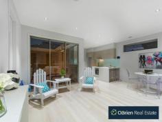  1/54 Golden Avenue, Bonbeach VIC Open: Sat 24 May 2014 1:30pm - 2:00pm Open: Thu 29 May 2014 5:00pm - 5:30pm Open: Sat 31 May 2014 1:30pm - 2:00pm SPARKLING BRAND NEW Be extremely impressed with this 16.5m2 approx , 2 bedroom plus study/3rd bedroom, double storey town house. Renowned local builder has created another masterpiece of indisputable quality, architectural design and proven reliability. This time he has added his own touch of creative WOW with 2 separate living areas, state of the art finishes and a butlers laundry. This two storey stunning home is perfect for the first home buyer, the executive couple or investor. The attention to detail and flair for the original will make this the property to buy this Year. Other Features include: Caesar stone bench tops throughout kitchen, bathrooms and laundry. Tassie Oak timber floors   Gas ducted heating and evaporative cooling. Italian appliances. LED downlights throughout. High speed broadband enabled. Single garage plus extra off street parking.   1 bathrooms plus powder room including shower downstairs. 2,000 lt water tank and connected to toilets. Situated in the heart of Bonbeach, 7 minute walk to the beach and local shops, close to the Golf Club, bike and walking tracks and beautiful parklands. Only 45 minutes to the City and gateway to the Peninsular.   Call us now for a private inspection or to discuss further. Bonbeach Amenities: Nearest Primary Schools: Bonbeach Primary School, St Josephs Catholic Primary School, Chelsea Primary School, Chelsea Heights Primary School, Edithvale Primary School. Nearest Secondary Schools: St Bedes Catholic College (Zoned), Mordialloc College, Haileybury College, Parkdale College (Zoned) and Cornish Campus. Nearest Kindergartens: Bonbeach Pre School, Chelsea Childcare and Kindergarten and Edithvale Pre School. Access: Nepean Highway, East Link, Mornington Peninsula Freeway and the Peninsula Link. Nearest Transport: Bus: 858 Edithvale Aspendale Gardens via Chelsea, 708 Carrum Hampton via Southland, 902 Chelsea Airport West (SMARTBUS Service). Train: Bonbeach Railway Station Frankston and City Loop lines. Nearest Recreation: Bonbeach Beach, Edithvale Recreational Reserve, Chelsea Bicentennial Park, Chelsea Skate Park, Chelsea Dog Park, Edithvale to Seaford Wetlands and bike and walking paths, Edithvale Bird Hide, Football Clubs - Chelsea, Carrum and Patterson Lakes, Patterson Lakes Outrigger Club, Tennis clubs â€“ Chelsea Heights Tennis Club, Long Beach Tennis Club and Patterson Lakes Tennis Club, Life Saving and Yacht Clubs â€“ Edithvale, Chelsea, Bonbeach and Carrum, Cricket Club, Patterson River Marina, Boat ramps, Launching Way and Fishing charters, Chelsea and Patterson Lakes Library and Community Centre, Patterson Lakes Canoe Club, Carrum Rowing Club (National Water Sports Centre), Drag boat Club (National Water Sports Centre), Ski club (National Water Sports Centre), Patterson Lakes Radio Model Yacht Club, Carrum Sailing Club, Edithvale and Carrum Lawn Bowls Club, Golf Clubs â€“ Rossdale Golf Club, Patterson River Country Club and Golf Club, Edithvale Golf Club, Bonbeach Basketball Complex, Chelsea Heights and Edithvale Baseball Club, Bonbeach and Chelsea Pony Club. Other Amenities: Bonbeach Cafes, Chelsea Shopping Strip, Patterson Lakes Shopping Strip, Westfield Shopping Centre at Southland, Frankston Shopping Centre, Mitre 10 Chelsea Heights, Masters Keysborough, Bunnings Frankston and Mentone, Chelsea Heights Medical Centre, Frankston Hospital. Property Details Bedrooms3Bathrooms2Garages1Off Street Parking1