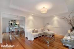  1/4-6 Ridgway Avenue, Croydon Vic Ideally situated in one of the Croydon's most prestigious leafy locations, and only a short stroll to the main shopping Centre is this meticulously maintained home. Flowing over two levels with northerly aspects, this property offers a very functional floor plan, consisting of 3 bedrooms, 2 bathrooms plus powder room, formal lounge, fully equipped kitchen, open plan meals area and a double lockup garage with internal access. Step outside to a sensational and very private outdoor entertainment delight. Features include ducted heating, refrigerated cooling, high ceilings and private driveway. A true statement in style!   