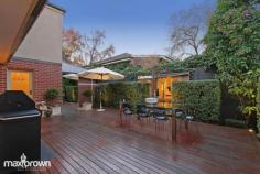  1/4-6 Ridgway Avenue, Croydon Vic Ideally situated in one of the Croydon's most prestigious leafy locations, and only a short stroll to the main shopping Centre is this meticulously maintained home. Flowing over two levels with northerly aspects, this property offers a very functional floor plan, consisting of 3 bedrooms, 2 bathrooms plus powder room, formal lounge, fully equipped kitchen, open plan meals area and a double lockup garage with internal access. Step outside to a sensational and very private outdoor entertainment delight. Features include ducted heating, refrigerated cooling, high ceilings and private driveway. A true statement in style!  