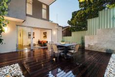 20A Angler Parade, Ascot Vale VIC Beyond its pristine gardens and commanding facade, this modern home offers a sensational riverside lifestyle of quality, space and convenience. Features high quality finishing's throughout every level: American Oak floorboards, waterfall style stone kitchen bench-tops, Siemens Appliances, beautiful floor to ceiling Italian Porcelain tiling to all bathrooms, cellar/storage, Home Theatre room, Merbau decked & landscaped courtyard and balcony with spectacular views!  A rare opportunity in this most exclusive cul-de-sac location, moments from Maribyrnong River parks and trails and easy access to all the lifestyle attractions this vibrant inner suburb has to offer.   