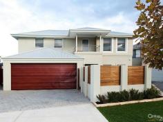 17 Chertley Street, Morley WA Home Open this Sun (15th) 2:00 to 2:30pm Inspection Times: Sun 15/06/2014 02:00 PM to 02:30 PM STROLL UP THE STREET TO WELD SQUARE PRIMARY SCHOOL  Just like new 4 bedroom, 2 bathroom, 2 storey home on easy care block with big back yard.  Entry via private courtyard into foyer where modern floor tiles flow past separate home theatre and shoppers entry from garage to generous open planned kitchen, dining, family rooms which looks onto koi pond in alfresco area.  Synthetic lawn in big, private yard with huge all-purpose lock up, pitched roof, Colourbond work shed / gym or games room.  Parents will love the upstairs retreat living with balcony and master bedroom with built in robes, en-suite & powder room and a further 3 double sized bedrooms downstairs in own wing.  FEATURES  DOWNSTAIRS  *	Security system  *	Ducted reverse cycle air conditioning throughout  *	High ceiling  UPSTAIRS  *	Parents retreat living area  EXTERNAL  *	Double lock up garage  *	Space to park 4 cars off road  