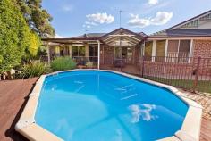  6 Bayldon Place, Glenmore Park NSW This immaculate five bedroom home is located in a stunning cul-de-sac and comprises a selection of formal living and casual living areas including separate rumpus room. Entertaining is easy with the large undercover area and sunken above ground swimming pool with enough grassed area left for the kids to play. -Spacious timber kitchen with gas cooking and large pantry  -Family room off the kitchen leading to a separate rumpus room  -Split system air conditioning  -Main bathroom with corner spa bath -Great sized bedrooms with ensuite and walk in robe to master bedroom  -Formal lounge and dining  -Side access could accommo 