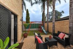 2/90 Hodson Street, Tuart Hill WA This modern townhouse will suit the pickiest of buyers or savviest of investors!  WHY YOU SHOULD BUY ME: - Three spacious bedrooms with walk-in & built-in robes - Large bathroom with spa bath, shower and double vanity - SPACIOUS open plan living including, family, lounge, dining and kitchen  - Good size kitchen with heaps of bench space & storage, stainless steel appliances and range hood - Reverse cycle air conditioning throughout  - Big outdoor area with paving and grass backing onto the garage to provide additional options for entertaining  - Double remote garage with through access to courtyard - Private, secure group of 3 with no strata fees  - Close to the city, shops, restaurants, schools & parks  GENERAL: Gas storage HWS, Air/Con, Alarm, retic, laundry, Tile roof, double brick construction, timber floors to lounge, security screens, 2 wc's (toilets).  WHAT MY OWNERS SAY ABOUT ME: There is a lot we love about our property! We love the views from the upstairs bedrooms each morning, you can see for miles.  We love the open plan and being able to see both living areas, lawn and courtyard from the kitchen.  We love that the bedrooms are upstairs away from the living areas.  We love that the garage opens onto the courtyard and grassed area, it's been great for entertaining.  We love that it's so secure, the place is seriously like a fortress! We love that it's so close to the city and train line. APPROX. RENT: $475+/week COUNCIL RATES: $1378.40 p/a approx. WATER RATES: $1034.34 p/a approx. Distance to Perth CBD: 5km Mount Hawthorn Cafe Strip: 1.7km Leederville Cafe Strip: 3.5km 