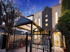 7 Balmoral Place SOUTH YARRA, VIC 3141 Beautifully appointed over 3 levels, this 3 bedroom town residence is nestled in a quiet cul-de-sac in a prized location, adjacent to Prahran Market and moments to Chapel Street and Prahran Station. Offering: - Separate living and dining areas both opening to a sun-filled central courtyard - Sleek, stylish kitchen with stainless steel appliances - Three huge bedrooms, main with ensuite including spa and double shower - Main bathroom plus powder room - Concealed laundry - Fabulous roof top terrace ideal for entertaining - Features include split system heating and cooling throughout, ducted vacuum system, Tasmanian oak floors - Off street secure parking