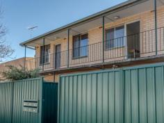 1/7 Brookman Avenue ST MARYS SA 5042 This two bedroom, upstairs unit is located only 1.5km from the gates of Flinders University and within an easy commute of the CBD and airport, making it a convenient and comfortable home for students, country buyers or fly-in/fly-out workers. With no common walls and part of a small group, it has a practical layout, is light filled, has good sized rooms and comprises: - entry from a balcony affording pretty views to the hills - generous living room with stone veneer flooring - spacious, upgraded, open plan kitchen/meals - two good sized bedrooms – main with wall of built-ins - neat, roomy bathroom with bath and shower - large, separate laundry accessed from the stairwell - private, lock up garage parking Extras include a reverse cycle air conditioning unit, ceiling fans, a security system and coded entry. Buses to the city and Flinders are at one end of the street and the wide, green, open spaces of St Marys Park & Oval at the other. An affordable city fringe base, first home buyers option or, with a most recent rental return of $260 per week, a solidly performing addition to the investment portfolio. 