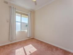 1/7 Brookman Avenue ST MARYS SA 5042 This two bedroom, upstairs unit is located only 1.5km from the gates of Flinders University and within an easy commute of the CBD and airport, making it a convenient and comfortable home for students, country buyers or fly-in/fly-out workers. With no common walls and part of a small group, it has a practical layout, is light filled, has good sized rooms and comprises: - entry from a balcony affording pretty views to the hills - generous living room with stone veneer flooring - spacious, upgraded, open plan kitchen/meals - two good sized bedrooms – main with wall of built-ins - neat, roomy bathroom with bath and shower - large, separate laundry accessed from the stairwell - private, lock up garage parking Extras include a reverse cycle air conditioning unit, ceiling fans, a security system and coded entry. Buses to the city and Flinders are at one end of the street and the wide, green, open spaces of St Marys Park & Oval at the other. An affordable city fringe base, first home buyers option or, with a most recent rental return of $260 per week, a solidly performing addition to the investment portfolio. 