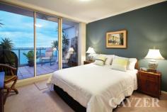  127 Beach St Port Melbourne VIC 3207 Breathtaking 270 degree bay and city views from this exceptional 
Beacon Cove waterfront apartment offering the ultimate in bayside 
living. Located in the most sought-after position occupying the entire 
eastern end of the 11th floor, this sensational apartment offers 
outstanding views from every room boasting spacious accommodation 
throughout. Comprising: Security entrance, spacious north-facing main 
bedroom (enjoying unforgettable city skyline views and a full ensuite 
bathroom), a further two spacious double bedrooms (with walk-in robe and
 study alcove), modern central bathroom, impressive open plan living 
room and separate dining area opening onto entertainers terrace ideal 
for alfresco living and enjoying martinis as the sun sets on those balmy
 nights plus a further two large balconies. Beautifully appointed fully 
equipped kitchen with sun-drenched family room and separate laundry. 
Features: Two side by side basement car parks beside the lifts, large 
storage cage, heating/cooling, swimming pool and live in caretaker. 
Don't miss this exclusive sub-penthouse offering the most spectacular 
views of Port Phillip Bay and beyond you will ever see. Only moments 
away from the newly renovated Princess Pier, First Point beach, Station 
Pier precinct and 109 city light rail. 