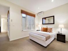 7 Balmoral Place SOUTH YARRA, VIC 3141 Beautifully appointed over 3 levels, this 3 bedroom town residence is nestled in a quiet cul-de-sac in a prized location, adjacent to Prahran Market and moments to Chapel Street and Prahran Station. Offering: - Separate living and dining areas both opening to a sun-filled central courtyard - Sleek, stylish kitchen with stainless steel appliances - Three huge bedrooms, main with ensuite including spa and double shower - Main bathroom plus powder room - Concealed laundry - Fabulous roof top terrace ideal for entertaining - Features include split system heating and cooling throughout, ducted vacuum system, Tasmanian oak floors - Off street secure parking