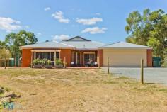  31 KOWIN COURT, CARDUP 5 Bedroom Home On 5 Acres Of Land This is the opportunity that you have been waiting for! With only one licensed horse stable in the area and situated right in the middle of Winter Creek, this 5 acre property is more than your horse could wish for! •	5 bedroom two bathroom – ensuite has corner spa shaped bath and double shower •	Bedrooms are all of good size – two with built in robes •	Timber bench tops, new oven, cook top and range hood in kitchen •	Split system air con plus evaporative air-con •	15 x 20 riding arena •	All internal fencing are post & wire with electric hot wires •	Shed is on a separate septic system and has its own laundry •	Two soak dams •	Winter creek running down one side of the property •	Feed storage area or can be used as a large single stable or under cover horse float storage •	Above ground pool •	There are 2 bores on the property •	Watering license to irrigate approximately 75% of the property •	The property comes with a 5 horse stable license approval for the property 