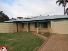 Swan View WA 6056 This 3 bedroom, 1 bathroom home is beautifully presented. Newly 
painted throughout, interior and exterior, the property also has near 
new floor coverings and window treatments. It boasts a formal lounge 
with floor to ceiling shelving units for books, CD storage and cupboards
 for concealed storage. 

 The kitchen has been tastefully renovated to include plenty of soft 
closing drawers and cupboards, Bosch appliances and timber laminate 
flooring. The kitchen forms part of the open plan living and dining 
area, which has floor to ceiling windows allowing the area to remain 
light and bright throughout the day. The living area also has a gas 
bayonet if required. 

 The master bedroom is spacious with a walk-in-robe and the second 
bedroom has a double mirrored wardrobe. The modern bathroom has a double
 vanity and spa bath, with LED mood lighting. There are also 3 split 
system reverse cycle air conditioners. 

Outside, there are solar panels, gas instant hot water system, 
rainwater tank, electric roller door to carport and large garden shed. 
Also the home is protected by a security system, security screens and 
deadlocks to all doors and windows. Close to schools, shops and 
transport links to Midland 