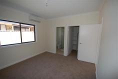 2/22 Malcolm Street Mansfield VIC 3722 Bright and sunny. Brand new 2 bedroom unit conveniently located in the centre of town.  Ensuite and walk-in robe to master bedroom. Main bathroom with separate toilet. Reverse cycle air conditioning. Remote entry garage. North facing kitchen and meals area opening onto northern garden area. Competitively priced at $289,000.