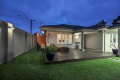 DOUBLEVIEW, 136 Grand Promenade HOME OPEN Saturday 9th of August 10-30am - 12pm Fully renovated 
inside & out the current owners have created a beautiful home which 
is easy to live in & effortless to maintain without losing any 
character or charm. Situated on a 433m2 block with secured front and rear yards the location puts you minutes to cafe's, shops, beach and parklands. WHY YOU SHOULD BUY ME: -3 bedrooms all with floor to ceiling built in robes. -2 renovated bathrooms with QUALITY fixtures and fittings. -Formal lounge with feature gas heated fire-place, decorative ceilings and outlook over the front yard. -Main hallway with polished Jarrah boards leads down to the SPACIOUS open plan kitchen/living/meals area. -Gourmet
 kitchen with stone tops, stainless steel Ariston 5 burner gas stove 
& oven, Miele dishwasher, tiled splashbacks & a heap of cupboard
 space. -The stacker doors connect the internal living area with 
the wonderful alfresco. Boasting cathedral ceilings, expansive timber 
decking, built in BBQ serviced off mains gas, plus additional gas 
bayonet and safely secured spa. -Rear workshop/activity room is very versatile and could have a number of uses depending on your needs. -Both front & rear yards are finished with artificial turf and include secure entry gate and double remote garage. 