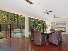  LOT 34 Jasmine Ct Kewarra Beach QLD 4879 Immaculate home in Kewarra Beach Cul de Sac! 4
 bedroom, 2 bathroom near new home, spa, gourmet stainless steel kitchen
 with gas cooker & dishwasher. Spacious open plan living & 
dining area, separate lounge, air conditioned, high ceilings & 
beautifully tiled floors in living area. Outdoor covered timber deck 
overlooking tropical gardens and inground swimming pool. Double lock up 
garage with separate workshop, fenced yard. Gated Paradise Palms estate. Break lease.Available 26 June 2014. Please contact the office to arrange an inspection 