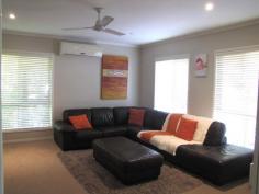 7 Harlequin Street Calliope Qld 4680 IMMACULATE, SPACIOUS, STYLISH AND MORE Nestled at the end of a quiet cul-de-sac surrounded by other quality homes is this gorgeous property. Offering space, style and quality this beautifully finished and immaculately maintained home offers the very best in family friendly living. The open plan construction of this home is perfectly suited to modern living, with airconditioned family, dining and kitchen spaces merging together effortlessly. The home also offers a massive air conditioned separate theatre room and generously proportioned rear entertaining deck which makes living and entertaining a breeze. From the moment you enter the extra wide hallway with the decorative alcoves and feature tiling the quality tone is set for the property. The centrally located gourmet kitchen is the perfect space for the most adventurous of chefs with a large island bench, pantry, 900mm under bench oven, dishwasher, filtered water tap and rollway utility cupboard. Catering for the largest of homes the property has six bedrooms. Especially well appointed is the master bedroom, with walk in robe and ensuite with full height tiling. All bedrooms are air conditioned and there are TV and data points in each room. The home comes with a long list of additional features designed to enhance your lifestyle, including air conditioning, built in study nook, 8.5ft ceilings, large laundry with extra storage and additional linen storage. Externally the property is meticulously landscaped with separate play ground, above ground swimming pool, timber walkways and decorative stepping stones and a 6m x 9m shed with 3-phase power (Note: home is also 3 phase power). One inspection and you are sure to fall in love. Simply move in and enjoy all that this residence offers! Contact Emma Dingle on 0419 714 937 to inspect