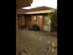 3/6 BENPORATH STREET BURSWOOD WA 6100 This villa is close to Crown Casino, Transport, Schools, City and Victoria Park cafe strip. Convenience is everything. 
 Easy care 3 bedroom with one Bathroom with separate toilet villa. Air
 Con in the Lounge and Master bedroom for those hot and sweaty summer 
nights. 
 Roller Shutters at the rear of the property. Paved Back yard with 
Easy care garden. This villa also has electric solar panels as well. 
 3 Bedroom 1 Bathroom, roller shutters, Air Con in Lounge and Master Room. 
 Solar electricity panels. 
 NO PETS. 
 Call Grand Alliance today! 