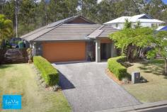  13 Vesta Close Springfield Lakes QLD 4300. This is an absolutely stunning Sherlock custom built home that you will 
fall in love with as soon as you come for a viewing. This is truly your 
dream home that you have been waiting for and presents like brand new! Your
 family will just LOVE this 35m2 Masterpiece featuring 4 bedrooms + 2 
living areas... with a beautiful inground swimming pool to enjoy all 
summer long!!!! All situated on a large 863m2 block with Vesta close 
being a fantastic location as the house is situated in a serene and 
private cul-de-sac street against the bushland reserve. Stunning 
front entrance appeal you will enter into a wide and welcoming hallway 
leading to a great sized lounge area with it's own private decked sala. 
On the other side of the private hallway you will find 3 great sized 
bedrooms with extra wide robes, all with ceiling fans and vertical or 
timber style blinds. As you walk towards the back of the home you
 will pass the timber french doors which creates separation from front 
to back for privacy and leads you to the open plan kitchen, dining, 
lounge area with high raked ceilings and quality finishes such as stone 
bench tops in the well appointed kitchen including blanco stainless 
steel appliances. The master bedroom at the back is absolutely 
gorgeous and huge with separate his and her walk in robes and double 
sink ensuite with double shower. Both the master bedroom and open
 plan living areas lead onto your fantastic undercover patio 
entertaining area overlooking your perfect poolside paradise. This will 
surely become your favourite place for relaxing or enjoying those party 
occasions. Extra features: 3 Kw solar electricity Panels Gas cooktop Rainwater tank Security Alarm system Double side gate access perfect for the trailer, small caravan, boat Inground concrete swimming pool with beautiful water feature Stone bench tops in gourmet kitchen and all bathrooms Fisher and Paykel dishwasher Blanco stainless steel appliances Panasonic Inverter split system Security Screen windows and doors This
 beautiful home is only minutes drive or walk to the new train station, 
close to the university, schools, lakes and parks. Exciting new 
developments include stage 2 of Orion Shopping centre, Event Cinema 
complex and hospital. Call now for your personal Viewing !