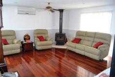  2 Burranjurra Ave, Pacific Palms, NSW 2428 Immaculate 4 bedroom home set in a quiet location at Coomba Park. This large home features lounge room separate family/rumpus room with polished timber floors, wood fire, r/c air in lounge room and large open kitchen. There 4 good sized bedrooms with built in robes & ceiling fans, 2 bathrooms and a level backyard. To complete the package there's a good size garage with an extra storage shed out the back, 2 water tanks, solar power and all of this located just a few minutes walk to Wallis Lake. Great outlook in a very private location. Download your FREE brochure NOW and call Troy Perrim or David Shaw on (02) 6554 0188 to arrange your private viewing. 