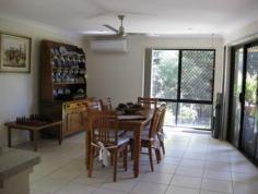  2 Flame Tree Ct, Palmwoods, Queensland 4555 Perfectly positioned in Palmwoods and within easy walking distance to the local CBD as well as the local school, transport shops and cafes. This well presented family home has much to offer as well as its 706m2 block which is great for any growing family,as well as plenty of room for the kids trampoline, caravan, boat or extra cars. Once you enter the property and take in the elevated ceilings which in turn fill the home with natural light and create a sense of space,you immediately feel its warmth. The spaciousness flows throughout and through the kitchen to the family areas and bedrooms and out to the large covered outdoor patio. The four generous bedrooms are complete with built in robes and the master suite offers a good sized ensuite with a corner bath and walk in. If entertaining is your thing then you will definitely be impressed by the well-designed kitchen and its 900mm stainless steel oven and gas cook top as well as the large granite benches perfect for the messy chef in your home. 