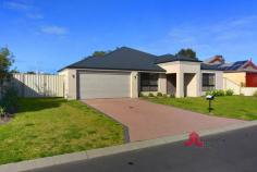  9 The Blvd Australind WA 6233 Located close to the lake and park in a popular part of Treendale this 
four bedroom two bathroom home on 735sqm is a stunner! Only four years 
old and featuring multiple living areas, study, functional central 
kitchen with 900mm cooking package and dishwasher there is a lot to like
 about this home both inside and out including a great tenant paying 
$450 per week until November 2014. 
 
At a glance: 
- Rendered brick and colourbond construction approx 4 years old 
- Large main bedroom with ensuite featuring double vanities and twin shower heads, separate toilet 
- Bedroom two has walk in robe 
- Two other minor bedrooms with sliding robes all good size 
- Kids activity area near minor bedrooms 
- Central kitchen with separate island bench has loads of cupboards and 
bench space, 900mm cooking package plus rangehood and dishwasher 
- Huge open plan family, meals and games room off kitchen with quality tiling and reverse cycle air-conditioning 
- Study or home office 
- Separate private lounge to the front of the home 
- Laundry with extra bench space 
- Double garage with shopper entrance 
- Large alfresco under main roof for outdoor entertaining 
- Recessed ceilings with downlights feature throughout the home 
- Gated side access to a big side and back yard 
- Reticulated lawns and gardens 
- Gas storage HWS 
Please call Tim Cooper 0437 068 028 for a private viewing 