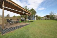  Murwillumbah, NSW 2484 Located in one of Murwillumbah's flood free, family orientated streets.  This renovated three bedroom brick and tile home needs nothing more than a family to move in and enjoy. Open plan kitchen/dining and lounge room upon entry that leads out to an undercover patio area and elevated flat back yard with additional entertaining spaces.  Single lock-up garage with internal access and only 5 minutes drive to the CBD and on local bus route makes this affordable property a must to view. Reap the benefits of the current owners hard work and inspect the property today. 