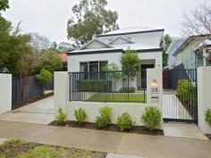  29 Commercial Rd Shenton Park WA 6008 Shiny and New! Home Open: Wednesday, 13 August 2014, 5.30-6.15pm Spacious and light modern home in a gorgeous quiet side street. * Kitchen with Massive Stone Island Bench and Blanco Appliances * Family Room * Theatre Room with Bose Surround Sound * Smart Wiring * Video Intercom System * Two Bedroom Suits with Ensuites  * Air Conditioning * Double Garage * Alfresco Area with Water Wall This is the perfect home for people who lead busy lives. No need to do ghastly DIYs and conveniently close to everything. It's time to kick back! 