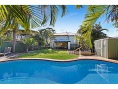  63 Nordenfeltd Road Cannon Hill Qld 4170 Grand Home, Fabulous Back Yard! Large
 house...large land!!! This home has it all! Painstakingly rebuilt to 
become a grand home on a lovely elevated, flat and North facing 607m2 
landscaped allotment. Comprised of four bedrooms upstairs, all with 
built-ins. The master bedroom has its own ensuite. Each bedroom has 
air-conditioning, a ceiling fan, block out blinds and curtains. Downstairs
 offers masses of open plan living and dining that is completely 
air-conditioned and flows seamlessly to the covered outdoor 
entertainment area. There is also a separate media room, set up the 
cinema room or use as the toy room for the kids or even fifth bedroom. The
 kitchen is superb, with all the cupboard space you could want and bench
 space to match, and is fitted out with stainless appliances. To add 
further to the huge amount of living space, upstairs there is a family 
room come office space. The house is big...but the yard is 
bigger!! Fully fenced, beautifully landscaped and complete with a 
sparkling inground saltwater pool. For the water wise there is a brand 
new 5000 litre water tank and pump. There are almost too many features 
of this property to name.....but here’s just a few... * Double, architecturally designed, carport with remote panel lift door. * Back to base Alarm System * Air-conditioning throughout * Garden shed * Kids play fort * 607m2 fully fenced & landscaped allotment * 4 to 5 bedrooms * Open plan living & dining * Media/rumpus room * Family room or office space * Air-conditioning throughout * Ceiling fans throughout * Security to windows & doors * Inground saltwater pool * 5000 litre water tank and pump All
 this in a fantastic position, a short stroll to the Morningside Central
 Shopping Centre, Cannon Hill Anglican College, the train station, bars,
 restaurants and cafes and to the new East Village Development. Come and
 see it for yourself! House Features General Features     Bedroom: 4     Bathrooms: 2.5 (Ensuites: 1)     Garaging: 2     Land Size: 607 m2 Internal Features     Air Conditioning     Split System Airconditioning     Alarm System     Built In Robes     Dishwasher     Floor Boards Pool / Spa     Inground Pool Specialty Rooms     Media Room     Rumpus Room     Study     Living Areas: 3 