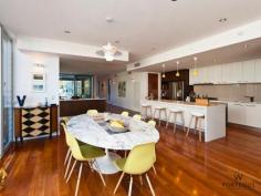  11 Florence St Cottesloe WA 6011 RESORT ELEGANCE AND ENTERTAINERS DELIGHT 
			
			
				This John Lewis designed four bedroom plus gym, three bathroom 
spacious home, over three levels is an entertainers dream and everything
 a family could want. The elevated 462m2 block is just walking distance 
to the beach and all of the spoils of the Cottesloe cafes and shopping 
district. Orientated around an azure blue lap pool this show stopping
 home is an entertainment retreat divided in to six separate living 
zones, four of which connect through commercial stackback glass doors. Exceeding
 all lifestyle requirements, it has an openness that flows between two 
outdoor kitchens over a modern open plan living space while retaining 
excellent separation between all bedrooms. The master suite enjoys a 
private balcony and direct access straight in to the pool, as well as a 
resort style ensuite bathroom and large walk in wardrobe plus mini-bar. At
 the top of a soaring travertine feature wall, the kids have their own 
private wing with a spacious lounge area and double size bedrooms all 
with built in robes. Guests are not forgotten either with the lower 
ground floor dedicated to making their stay enjoyable. Not only do they 
have their own bathroom, but they are located right next to the large 
walk in wine cellar. The outstanding galley kitchen is custom 
designed to provide you with the ultimate cooking experience. As with 
everything in this stunning home, only the highest quality appliances 
have been selected with the inclusion of Smeg espresso machine, 
dishwasher, fridge, upright oven and microwave. If you can prize 
yourself away from the amazing kitchen, you can enjoy an outdoor lunch 
under the cedar lined patio by the pool or dinner and a sunset beside 
the outdoor kitchen at the front. Designed to deliver the ultimate 
entertaining lifestyle, this deserving home also offers excellent 
separation and privacy for the whole family. -4/5 bedrooms -3 bathrooms plus powder room -Spacious and light open plan dining, living and kitchen area -Modern chefs kitchen with Smeg appliances -Separate upstairs living area with drop down screen and surround sound speaker system -Bright and airy master bedroom wing with its own under cover pool balcony, walk-in robes and resort style bathroom -Elegant stone cladding and large windows, high blade walls and wood lined surfaces, offer the best of everything. -2 separate alfresco entertaining areas. 1 with an outdoor kitchen and 1 with built-in barbecue. -Resort style swimming pool -2 car garage and plenty of storage 
