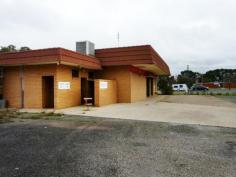 16-22 Newell Highway Finley NSW 2713 VENDOR SAYS SELL OPPORTUNITY KNOCKS! For Sale Situated
 on the Newell Hwy on a 977m2 corner block directly opposite the Finley 
Lake, Caravan Park & Swimming pool, this commercial freehold double 
brick building lends itself perfectly to a coffee shop/cafe, restaurant,
 offices or retail outlet. Excellent facilities including complete 
kitchen & additional kitchenette, female & male toilets 
(including shower), large 5 door cool room and 2 ample store rooms. 
There’s also fixed tables (to seat approx. 20 people with room to seat 
plenty more), excellent wall shelving and an abundance of off street 
parking. With huge daily traffic flow, the possibilities for this 
property are endless... Sale Details     $129,000 Features General Features     Property Type: Other     Bedrooms: 0     Bathrooms: 2     Land Size: 977 m² (approx) Indoor     Air Conditioning Inspections Inspections by appointment only. 