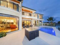 Timeless design with classic & contemporary finishes, 5 bedroom home
• Ideally positioned on the Broadwater with uninterrupted views & pont... Timeless design with classic & contemporary finishes, 5 bedroom home
 • Ideally positioned on the Broadwater with uninterrupted views & pontoon 
 • Floor to ceiling windows, wet bar, billiard room, spacious open plan 
 • Contemporary kitchen with stunning views, Central courtyard BBQ area
 • Swimming pool and outdoor entertaining terrace aside Broadwater
 • Separate two bedroom dual living potential, Office, Four car garage 