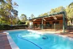 205 patrick pl mundaring WA 6073. If
 location is important look no further than this beautifully presented 
quality 5 bedroom 2 bathroom b+t solar efficient family home in 
Mundaring. Lovely, bright, modern and welcoming internal accommodation 
with high ceilings, superb kitchen and quality finish. Set on a 1 acre 
block at the end of a peaceful cul-de-sac, all the work is done, just 
move in and enjoy. 
 • Walk to school, shops and public transport  • Main bedroom en-suite and walk in wardrobe. • 4 further good sized bedrooms all with built in wardrobes. • Large family bathroom, spa bath and shower enclosure. • 3 living areas, family, games and parents retreat/study • Large oak kitchen with integrated larder unit, Belling Sterling chefs stove. • Blackbutt flooring to main living areas. • Fully fitted laundry room. • Huge 10.5m x 6.5m outdoor entertaining area (with café blinds). • Below ground salt water pool with solar pool heating. • Evaporative ducted Air-con. • Remote split system to main living area. • Edwards solar hot water with electric time clock boost. • Slow combustion wood stove with domestic hot water heating. • Solar electric panels . • Detached powered b+t double lock up garage/workshop, plus parking space for 6 cars. • Landscaped lawns with fully automatic retic. • Fully insulated roof void (fibreglass)   • Established fruit trees and prolific passion fruit vine. 
 Nearest Schools: 
 Mundaring Primary School, Mundaring Christian College, Mt Helena 
Primary School, Eastern Hills Senior High School, Sacred Heart Primary 
School, Parkerville Primary School, Helena College Senior School. 
