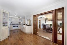  6 Haflinger Close Emu Heights NSW 2750 3 good size bedrooms with built in robes Beautifully renovated 3 way family bathroom Large open plan living areas Gorgeous kitchen with granite bench tops and quality appliances Ducted air conditioning, plantation shutters and quality fixtures and fittings throughout Huge undercover patio, in ground salt water pool and immaculate gardens Single garage plus an additional garage/shed/workshop out the back  Close to schools, day care and transport. Positioned in a lovely quiet cul-de-sac is this immaculate family home. Offering 3 bedrooms with built in wardrobes, beautiful family bathroom, stunning kitchen and large separate living areas. Quality flooring, plantation shutters and French doors give this home a true sense of style. The pitch roof pergola, in ground salt water swimming pool and manicured gardens set this property apart from the rest. Privacy is not an issue with the reserve at the rear and popular schools, transport and day cares are only minutes away.