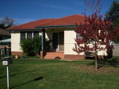 24 Stonham St Forbes NSW 2871 McCarron Cullinane Chudleigh - 0268514777 89 Lachlan Street Forbes Time to invest into the strong local rental market. Has great presentation. . - 3 spacious bedrooms all with built-ins - New carpet and painting through-out-out. - New electric heater and evaporative air conditioning - Roomy revamped tiled bathroom - Open plan kitchen/good cupboard space, opens to dining and lounge areas. Worth that inspection with long term tenants, with great return for your investment. Features     Bedrooms: 3     Bathrooms: 1     Shed     Fully Fenced     Built In Robes     Evaporative Cooling