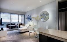  9/8 Victoria Ave Perth WA 6000 Apartment
 Nine at 8 Victoria Avenue provides stylish executive accommodation in 
the highly sought after inner city boutique apartment development, 
“Eight”, designed by award winning architect Jean-mic Perrine. Located
 on beautiful and leafy Victoria Avenue, this 1 Bedroom plus Study 
apartment features innovative design, a wonderful use of space and 
designer appointments throughout. This particular apartment type was the
 most popular floor type available when Eight first launched and it is 
easy to understand why. The design of apartment nine provides 
spacious open plan living and dining with high ceilings, adding to the 
overall feeling of spaciousness. The study is a welcome feature that 
allows you to open the space right up with its concertina doors or hide 
the study away should you require privacy to work. Attention to 
detail has been given to all the finishes in the apartment with its 
exclusively designed finishes you’ll only find at Eight, including the 
stunning striped wool carpets, kitchen cabinetry and stone bench tops 
and cladding. Apartment nine perfectly positions its owner or 
resident to live and enjoy a true inner city lifestyle. Being centrally 
located in the heart of the Perth CBD, you’ll be able to walk to work, 
enjoy the latest dining and bar options of Brookfield Place, stroll to 
the Swan River or sweat it out at the well-equipped 24 hour fitness 
centre located just down the road. With its boutique nature of 
only 27 apartments, Eight is a rarity among inner city apartment choices
 and remains a tightly held development. Enjoying historically strong 
rental returns, this apartment is well suited to investors wanting a 
quality inner city investment and of course, discerning owner-occupiers 
wanting a more intimate way of life. To inspect this rare inner city boutique apartment, please call Danielle Geagea on 0433 121 079 today 