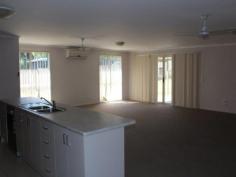 23 Wenck St Moura QLD 4718 
 Situated on a corner block of approximately 993m2,this four bedroom 
home constructed of ‘FormaTech’ concrete walls and colourbond roofing 
features a separate lounge/living room and a combined meals/family room 
that opens to an alfresco area. There’s an open plan kitchen, a 
separate pantry, the main bedroom has walk-in-robes and an en-suite 
bathroom, there are ceiling fans throughout, built in wardrobes, a 
reverse cycle air-conditioner in the family room and the main bedroom, a
 double lock-up garage and colourbond fencing. 
 