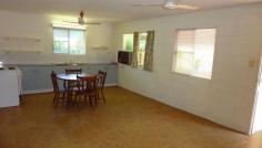  5 Colleen Street Nelly Bay Magnetic Island Qld 4819 Located just a short stroll to the school, shops, ferries and restaurants, this property is in a quiet no-through street with a lovely mountain outlook. * Neat easy-care garden with carport * Solid block construction - great for rentals * Open-plan living/dining kitchen with lots of windows to allow the breeze to circulate * Large master bedroom with built-in-wardrobes * Second bedroom also has built-in wardrobes * Third room could be converted to any use - bedroom/study/workshop * Large laundry/utility - potential to extend living area with a little reconfiguration * Covered front patio and covered area to rear also * Would make a great weekender, retirement cottage, rental property or first home 