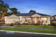 66 Regency Rise Chirnside Park VIC 3116 Positioned within admired Chirnside Village, experience an outstanding lifestyle focusing on family, exceptional comfort and wonderful alfresco entertaining. -An impressive entry hallway introduces the living-dining room, the showpiece is the expansive king size open plan family/meals zone integrating brilliantly with the designer kitchen overlooking the undercover outdoor retreat and well tended garden. -3 robed bedrooms including the zoned main bedroom with WIR and ensuite, wonderful spa bathroom at the opposite end of the home and internal entry from the auto double garage with rear roller door. - Features such as gas ducted heating, evaporative ducted cooling, polished floorboards, security system and a large L shape decking enjoys views over Pezzimenti reserve. -When position matters this home shines, near Oxley College, handy to Chirnside Park Primary, also Chirnside Park shopping centre, Yarra Valley Grammar and Luther College along with Eastland S/Centre and EastLink connections.