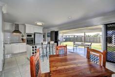 46 Greathead Road, Ashfield, QLD 4670.Situated in great handy location just a short stroll to the CBD, schools
 and all amenities, this modern 3 year old home is impeccably presented 
and has all the features one could hope for. 
 
Features include: 
- 4 large bedrooms + study (nook), all with built in robes 
- Spacious Master Suite with Large WIR & large modern ensuite (dual vanities) 
- Open plan design incorporating extensive living area & formal dining + MEDIA ROOM 
- Spectacular kitchen with quality appliances, dishwasher & great storage capacity 
- Large outdoor entertaining area under main roof with great outlook 
- Rendered, Security Screens, modern colour scheme, great quality inclusions 
- Dual remote lock up garage attached to the home + BIG 6x7m colour bond shed @ the rear 
- Perched on a manageable, fully fenced allotment which has side access to the shed and yard 
- Family friendly area just a short stroll to Kepnock School, Aldi & a 6 minute drive to the coast 
- Great grey nomad base, family home and would suit the executive couple also! 
- Still Under 7 Years Builders Warranty through the QBSA (approx 4 years left) giving you piece of mind 
- Way too many features to name, you best come see for yourself 
- AN EXCEPTIONAL PROPERTY IN LIKE NEW CONDITION, MOTIVATED SELLER IS MOVING SOUTH A HAVE PRICED THIS ONE TO SELL IMMEDIATELY! 
 
IF
 YOU HAVE BEEN SEARCHING FOR AN IMMACUALTE HOME WITH ALL THE ADDED 
EXTRA'S, IN A GREAT HANDY LOCATION THIS IS IT, THIS HOME HAS ALL THE "I 
WANTS" AND IS OFFERED TO THE MARKET AT AN INCREDIBLE PRICE POINT... 
 
CONTACT EXCLUSIVE MARKETING AGENT MICHAEL LOADER TODAY TO ARRANGE YOUR INSPECTION OR TO SUBMIT YOUR OFFER...