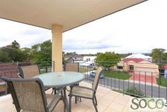  Unit 1/1 SULMAN Avenue , Salter Point WA 6152 Modern two story home on 423msq lot with outlook to river and hills. Entry, kitchen family meals flowing to covered paved entertainment area, 4 bedrooms with 2 bedrooms and bathrooms on each level, upper floor living area with generous balcony, separate study with built in bookcase. A host of features including air conditioning, Monitored security plus security screens to all external doors, stylish timber shutters to doors and windows, double garage with storage space and direct internal access, easycare reticulated gardens, outdoor entertaining area with feature waterwall. Great location in quiet street among quality homes and close to Aquinas College and usual amenities. Light bright, beautifully maintained and loads of warmth and character.                 