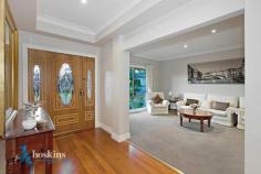 66 Regency Rise Chirnside Park VIC 3116 Positioned within admired Chirnside Village, experience an outstanding lifestyle focusing on family, exceptional comfort and wonderful alfresco entertaining. -An impressive entry hallway introduces the living-dining room, the showpiece is the expansive king size open plan family/meals zone integrating brilliantly with the designer kitchen overlooking the undercover outdoor retreat and well tended garden. -3 robed bedrooms including the zoned main bedroom with WIR and ensuite, wonderful spa bathroom at the opposite end of the home and internal entry from the auto double garage with rear roller door. - Features such as gas ducted heating, evaporative ducted cooling, polished floorboards, security system and a large L shape decking enjoys views over Pezzimenti reserve. -When position matters this home shines, near Oxley College, handy to Chirnside Park Primary, also Chirnside Park shopping centre, Yarra Valley Grammar and Luther College along with Eastland S/Centre and EastLink connections.