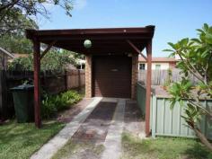 18 Muneela Ave Hawks Nest NSW 2324 Great Corner Position with Room to Grow! This
 very comfortable, 2 bedroom, brick & tile home is ideal for the 
first-home buyer, retiree or investor. It offers a spacious kitchen and 
bathroom, detached garage & carport, good living space and huge 
potential for extending into the fully-fenced backyard. The home has 
ceiling fans and is freshly painted throughout. A screened area is the 
perfect place for a bbq and entertaining. The property is well presented
 but plenty of scope to add further value by updating the kitchen & 
bathroom. The home is currently rented to an excellent tenant and 
showing good returns. Inspection by appointment. 