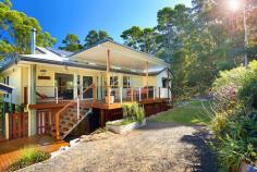 120 Glenmount Rd Tanawha QLD 4556 CONTEMPORARY HOME WITH SOLAR ELECTRICITY ON 4021M2 A
 contemporary family home seated on a striking 4021m2 elevated block 
with a generous forested outlook situated just 3km from Buderim with 
easy access to the highway for the commuters. This property is a 
lovely two level design with an easy work from home capability. A 
beautiful feel with bamboo flooring and big open plan indoor outdoor 
living. The home has four bedrooms, two bathrooms, TWO living areas and 
double lock up garaging. A wide north east facing deck comes off the 
living area and overlooks an ideal play area of lawn. Beautiful big 
windows to capture light and breezes. The living area has a cosy 
fireplace and room enough for the largest of lounge suites. The home has
 SOLAR ELECTRICITY and is fully insulated. The visitor will appreciate 
the building quality and design with plenty of under house storage. This
 is an ideal family home or for those wanting an easy maintenance yard 
and garden. Easy short drive to town and excellent tv reception and high
 speed internet. This property is a simply must see and a drive by 
will not do justice to the ready to move in and immaculately presented 
home. Inspections are easy. - Air conditioning and ceiling fans - Private palm grove with creek - Modern kitchen - Fully insulated including outdoor entertaining area - Two generous living areas - View from every room - Large master bedroom - Plumbed fridge space - Dog fencing - Easy access to motorway. Property Features     Ceiling fans     Deck     Dishwasher     Entertaining Area     Fireplace(s)     Material: Colorbond Roof, Timber     Microwave     Oven     Rangehood     Style: Double Storey, Contemporary     Terrace/Paved     View: North-East 